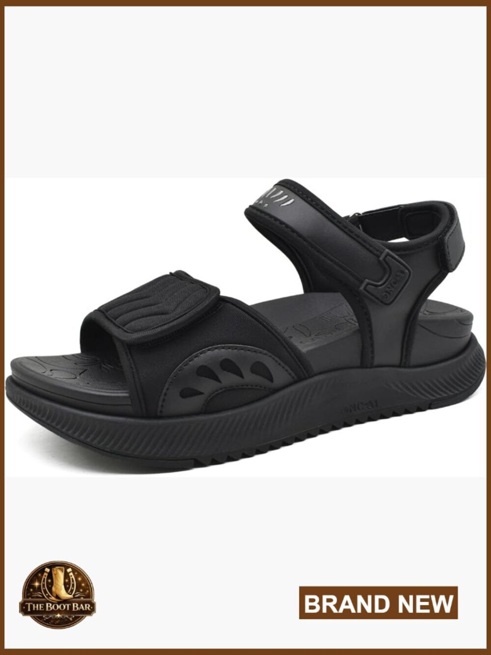 Hiking Sandals with Arch Support, Orthotic Footbed, Adjustable Straps, Water